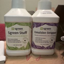 Screen Cleaners (Screen Printing)  