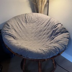 Papasan Chair and Cushion