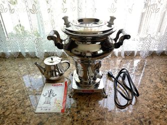 Crispa Electric Samovar ES-130 Made in Germany New in Box