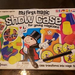 My first magic show case