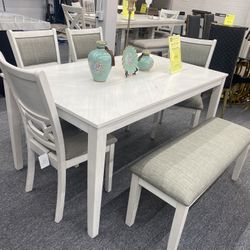 6 Pc Dinning Table Set 599.99