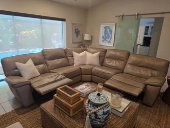 Natuzzi Sectional Sofa
