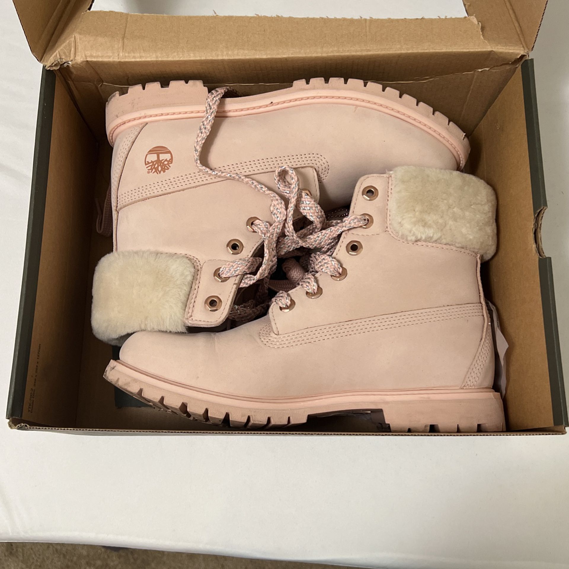 Plush Pink Limited Edition Timberlands