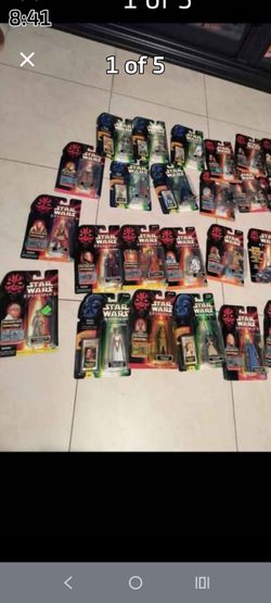 Brand New Star Wars figures!! There are 38!