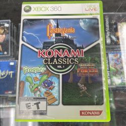 Konami Classics Xbox 360 $70 Gamehogs 11am-7pm