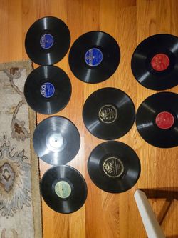 Vintage 10 inch Records