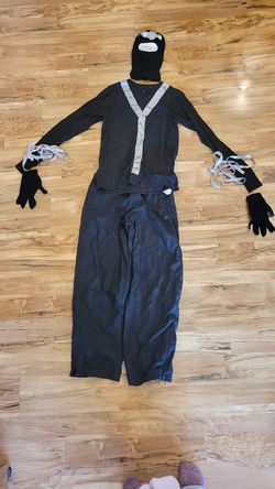 LEGO Ninjago Cole Outfit Costume Halloween Dress-Up Kids Youth Medium M Homemade