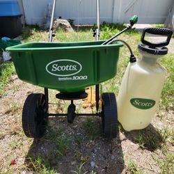 Scott's Seed Spreader And Multi Use Sprayer