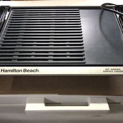 Hamilton beach steak searing grill