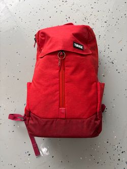 Thule Red Backpack