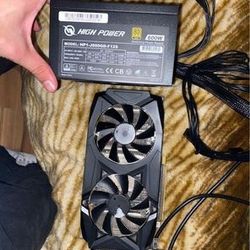 Rx580 Gpu & 600w Power supply