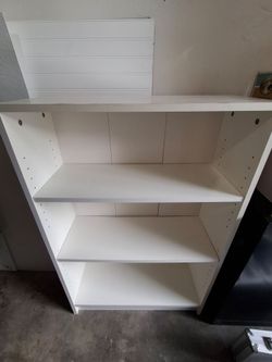 IKEA white bookshelf