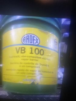 Ardex VB 100 One-component Fast Drying Moisture Vapor Barrier, 5 Gal Pail (19 L)