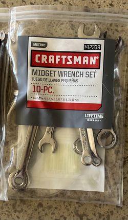 Craftsman metric midget wrench set
