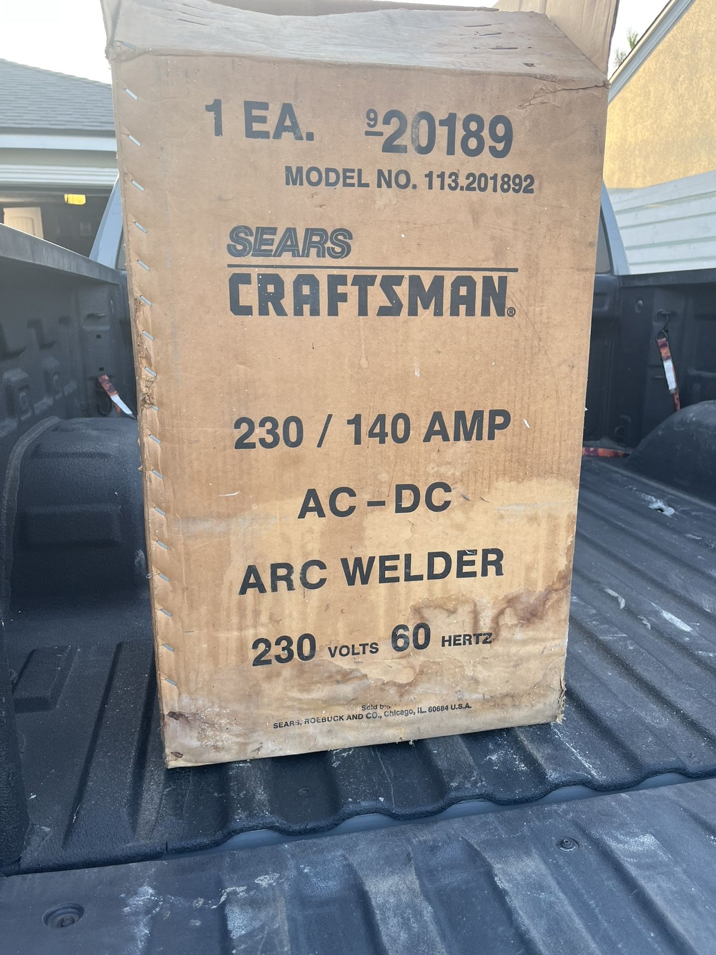 Craftsman 230/ 140 Amp Ac/dc Arc Welder 