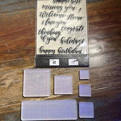 Kelly Creates Greetings Clear Stamps & Blocks