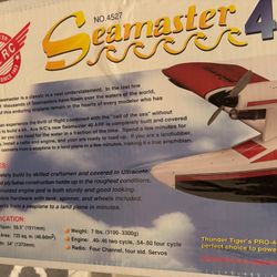 Seamaster Model Plane Kit 