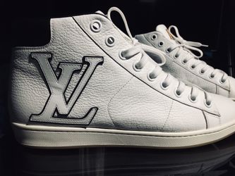 Louis Vuitton White Fast Ball Varsity 25lr0206 Sneaker