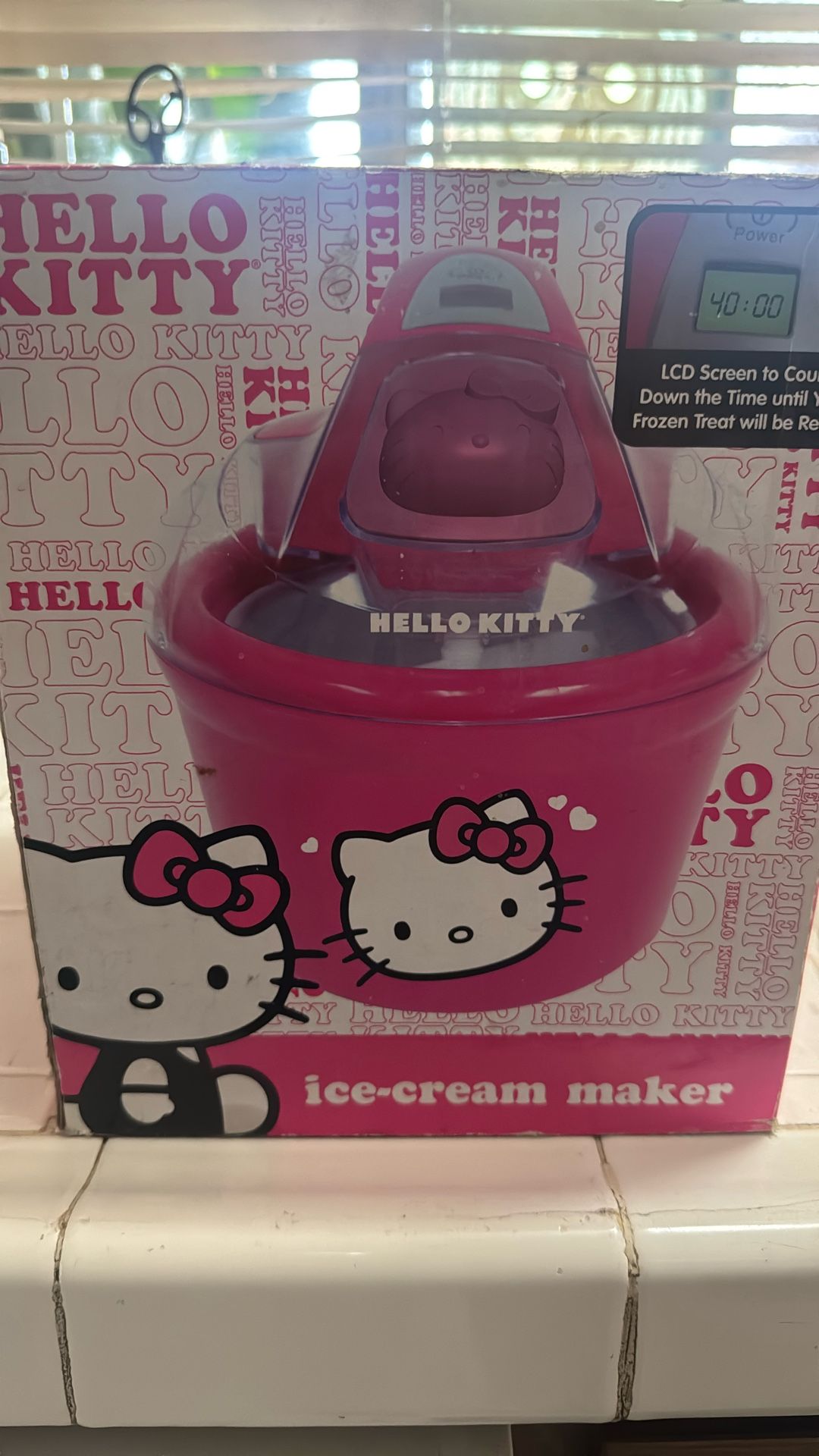 Hello Kitty Ice Cream Maker