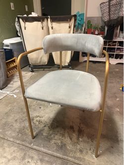 Gold chair
