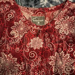 Buttersoft Scrub Top. 