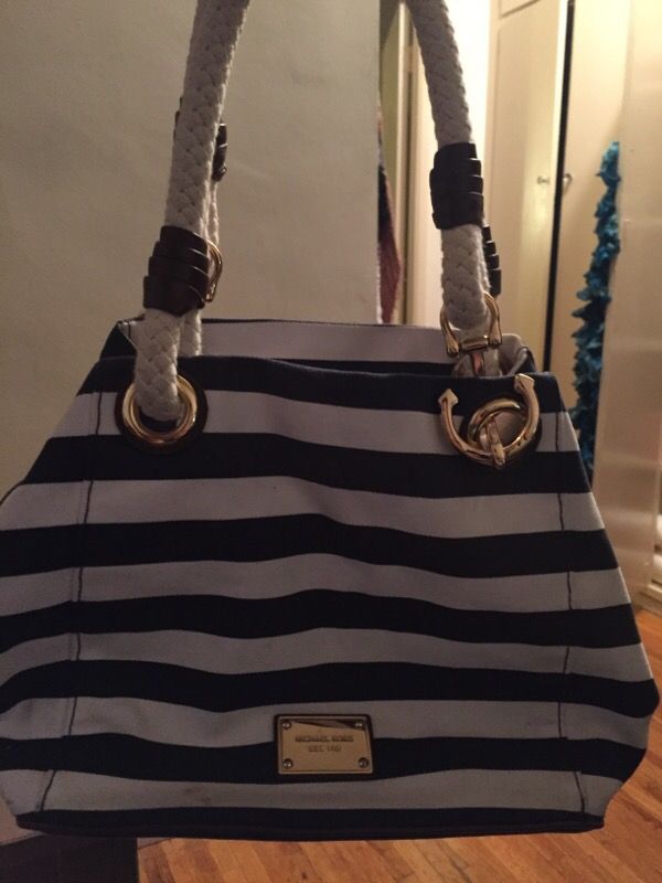 Michael Kors medium tote nautical bag