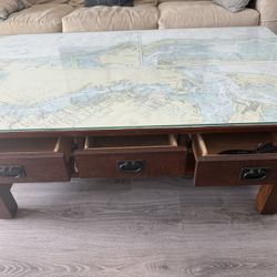 Coffee Table With Glass Top