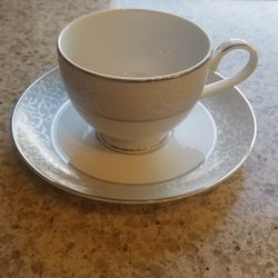 Mikasa Tea Cup And Saucers (12)