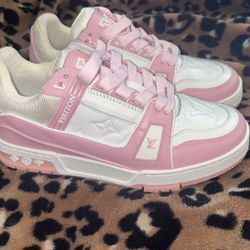 Pink Louis Vuitton Trainers (TRADES OPEN)