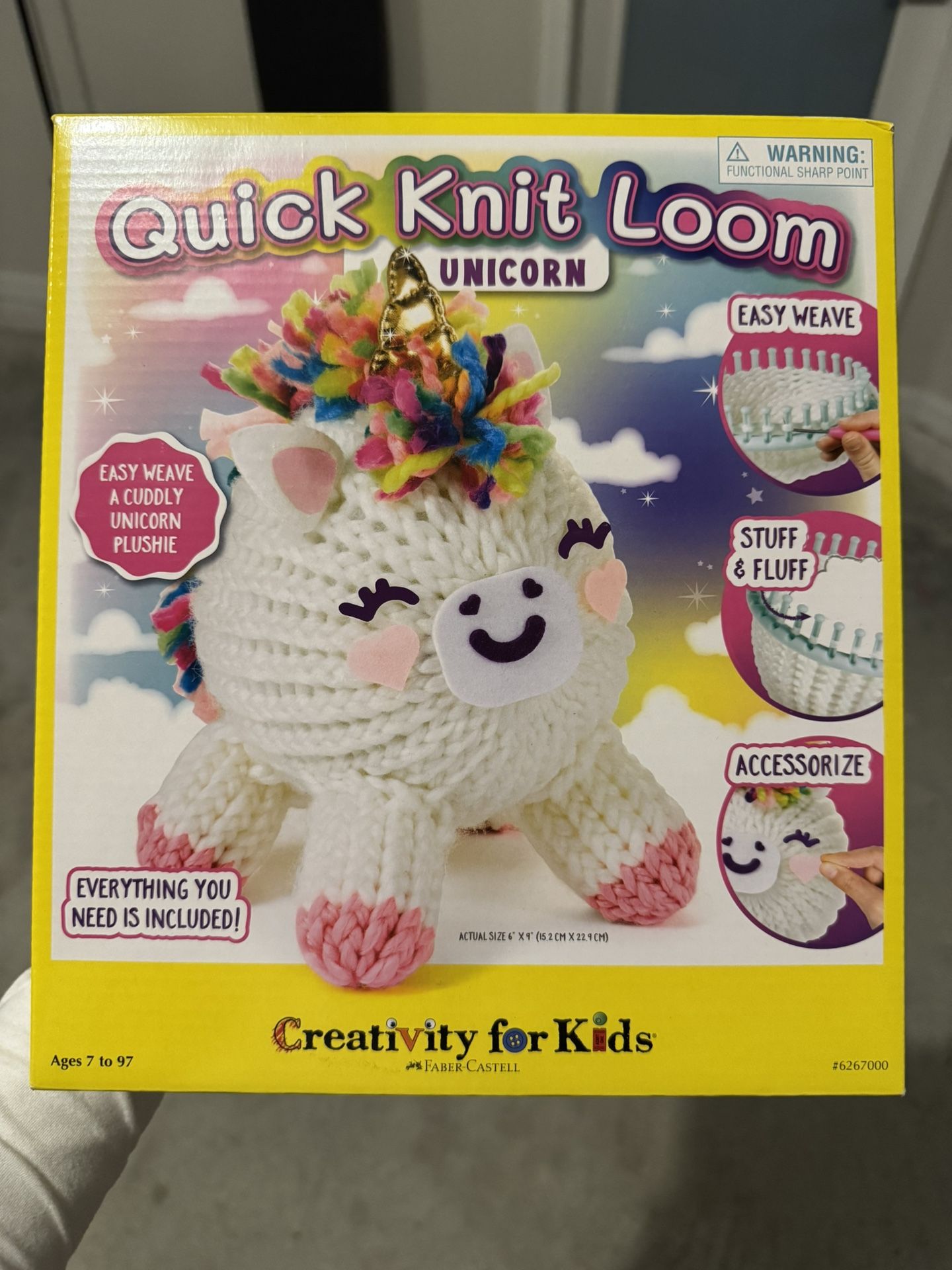 Creativity For Kids Quick Knit Loom Unicorn