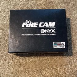 Fire Cam Onyx Professional 4K Fire Helmet Camera