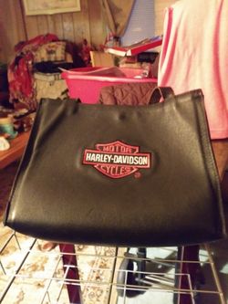 Harley Davidson leather bag