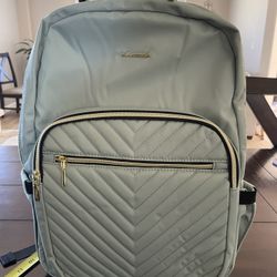 Mint Green Backpack 