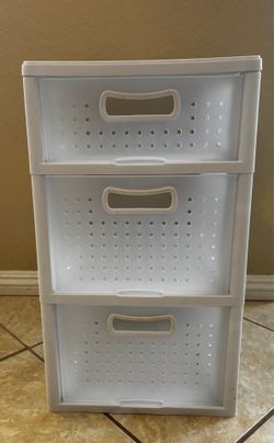 3 Drawer Plastic Tower