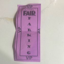 VIP La County Fair Parking 