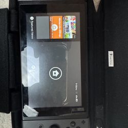 Nintendo switch Gray (Console+Charger+Stand)