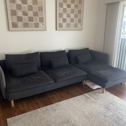 Gray Sofa Sectional Couch