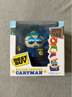 South Park Cartman Best Buy Exclusive Police Officer Figure- Rare