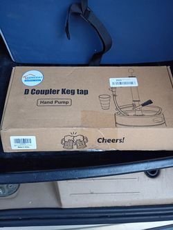 D Coupler Keg Tap 8 Inch Pump