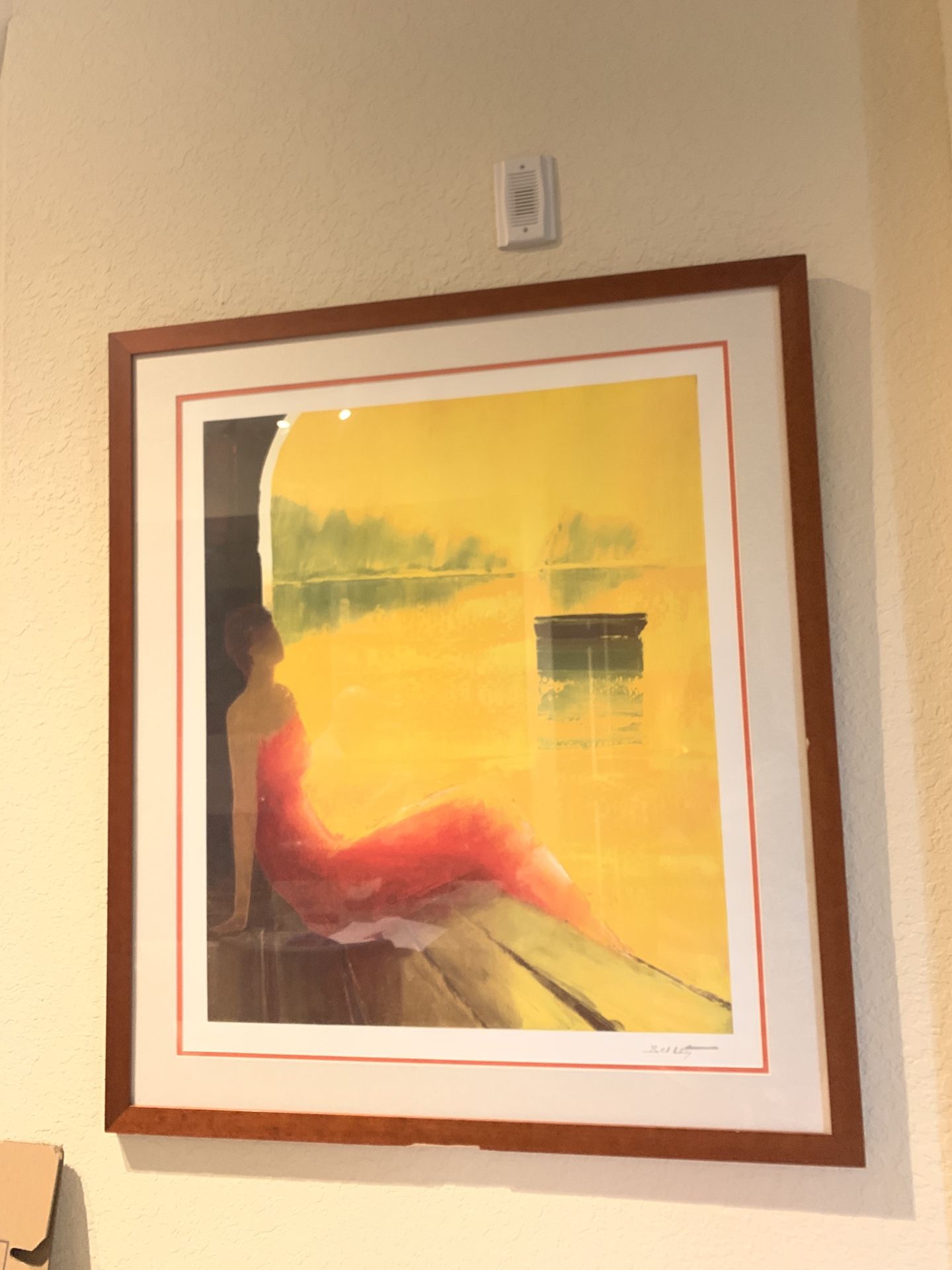 Artist Emile Bellet limited edition print art wall vivid colors