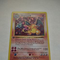 First Edition Shadowless Charizard 