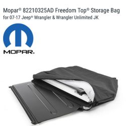 Jeep Wrangler Freedom Top Storage Bag