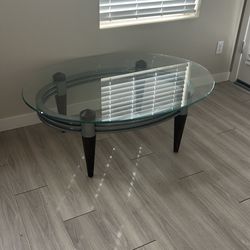 Glass table