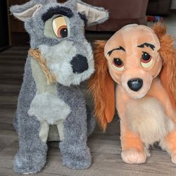 Vintage Disney Lady Tramp Disneyland Exclusive