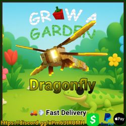 🐉 DRAGONFLY Pet | Grow a Garden Roblox 🪴 | SUPER RARE 🧬 | Fast Delivery 🚀 