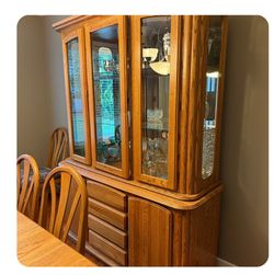 Oak China Cabinet