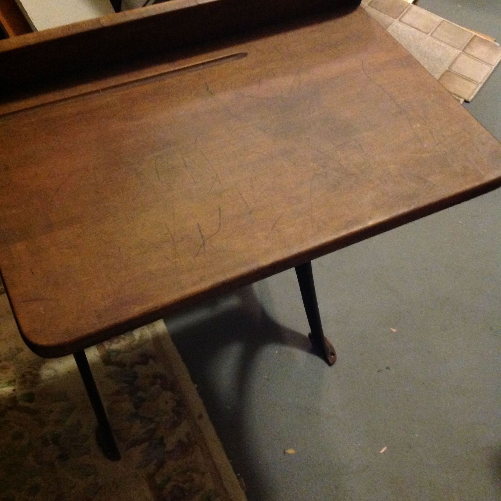 Vintage School Desk