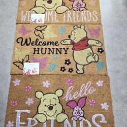 🌸 Pooh Bear Outdoor Mats 🌸