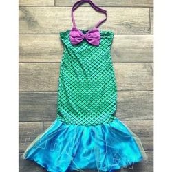  Girls Mermaid Dress