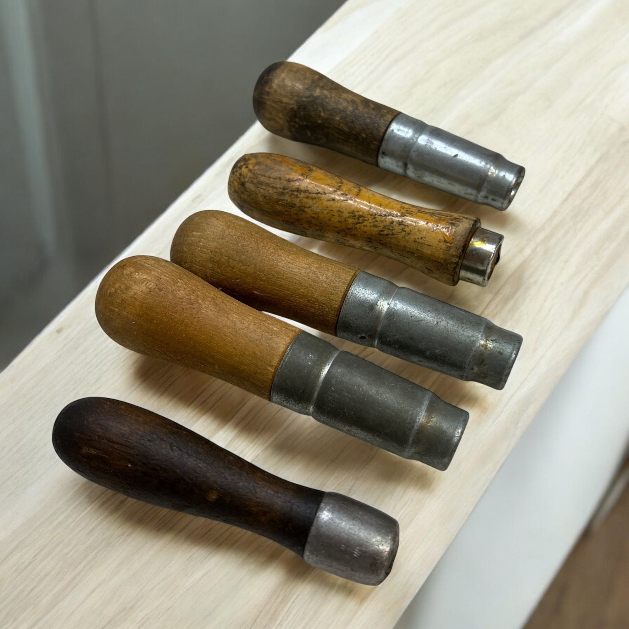 Vintage Wood Handles for Files